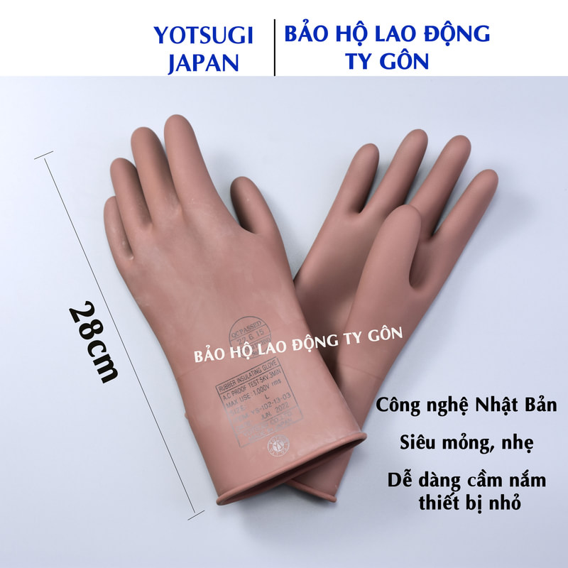 găng tay cách điện yotsugi